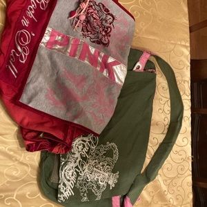 2 Limited Edition PINK brand purses